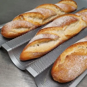 Rezept Foto - Baguette mit Sauerteig