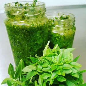 Rezept Foto - Basilikum Pesto 1