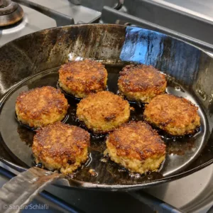 Rezept Foto - Gruenkern Frikadellen