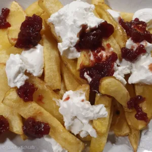 Rezept Foto - Pommes Preiselbeer